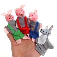 Пальчиковый театр "Три поросенка" во Симе